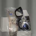 CCVOO 1.5 Oprah Style Reading Glasses for Women, Stylish Eyeglasses, Blue Light Readers for Women, Cheaters, (A1 Mix)