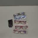 Gaoye Reading Glasses Men/Women, Eyeglasses, Blue Light Readers for Men/Women, Computer Eye Glasses, Cheaters (F1-5 Pack Mix Color 3)