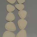 Metatarsal Felt Foot Pad Skived Cut (1/4" Thick) - Made in USA - Felt Metatarsal Pads for Women and Men - Ball of Foot Cushion - 6 Pairs (12 Pieces)