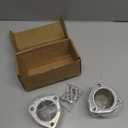 3 Bolt 3.0" OD Exhaust Flange Repair Pipe Kit.Stainless Steel Exhaust Welding Flange Quick Repair for Exhaust Flange Pipe With Gasket,Flange Bolt and Nut