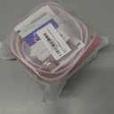 2 x Door Draft Stopper,Door Sweep for Bottom of Door,Weather Stripping Door Seal Draft Guard Blocker Noise Cold Air Insulation Soundproofing for Exterior Interior Home Improvement(White, 39")