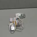 VTech Communications DM221 Audio Baby Monitor with up to 1,000 ft of Range, Vibrating Sound-Alert, Talk Back Intercom & Night Light Loop, White/Silver