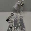 Cocktail Shaker Set Bartender Kit : 15-Piece Stainless Steel Bartender Kit with Acrylic Stand Bars Set with All Practical Bars Accessories, Bar Tools for Drink Mixing, Bar, Home, Lounge & Party