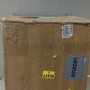 Amazon Basics Heavy Duty Cross-Cut Paper and Credit Card Shredder for Home Office, 6-Sheet Capacity, 3.7 Gallon, Black