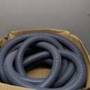 50 Ft. Commercial Grade Vacuum Hose with 2 Inch Diameter (Gray)