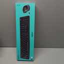 Logitech MK270 Wireless Keyboard and Mouse Combo for Windows, 2.4 GHz, 8 Multimedia Keys, PC, Laptop, Wireless Keyboard Compact Mouse Combo - Black (Pack of 1)