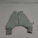 Rayon Made from Bamboo Toddler Sleep Sack with Feet 12-24 Months 1.0 Tog Ultra Soft Toddler Sleeping Sack 1t-2t Sleep Bag Walker Quilted Wearable Blanket with Legs 2-Way Zipper Lightweight (Sage) S