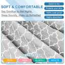 OUTCREATOR® Washable Bed Pads 34" x 36" (Pack of 4), Incontinence Mattress Protector, Anti-Slip Waterproof Underpads for Adults Kids Elderly Pets, Absorbency & Reusable Bedwetting Pads (Gray)