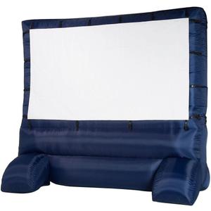 Gemmy 39127-32 - Airblown - Movie Screen - 120"x70" Widescreen Deluxe w/Storage Bag - Blue