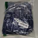 WOMACO Printed Office Chair Covers, Stretch Computer Chair Cover Universal Boss Chair Covers Modern Simplism Style High Back Chair Slipcover (Star City, Large)