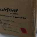 BUCKTOOL 1HP 6.5AMP Wall-mount Dust Collector with Remote Control and 2-micron Dust Filter Bag 550CFM Air Flow DC30A-1