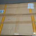 48" L x 29" W Shed Ramps 2 Pack, 1500 LBS Self Supporting Entry Handicap Ramp with Punch Plate Surface, Portable Threshold Loading Ramp, Load Ramps for Wheelchairs, Power Chairs, Trolley, Carbon Steel