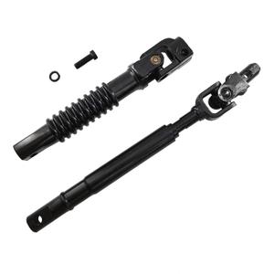 Upper and Lower Intermediate Steering Coupling Shaft Column with U Joint Coupler fit for 1999-2007 Chevy Silverado Suburban GMC Sierra Yukon XL 1500#425-176 425-132 - Pack of 2