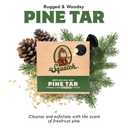 Dr. Squatch Natural Mens Bar Soap - Cold Process Body Soap Bar with Natural Oils - Gifts for Men - Pine Tar (5 oz, 3-Pack)