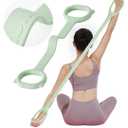 Figure 8 Workout Resistance Band - 1 Elasticities 20 lb, Thicker Durable Arm Back Shoulder Exercise Elastic Rope Yoga Straps Pilates Flexbands, Physical Therapy Stretch Bands