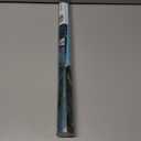 Coavas Decorative Window Privacy Film, Heat Control Sun Blocking Stained Glass Window Film, Floral Design Static Cling, Non Adhesive Windows Tint for Bathroom Front Door(Vinyl, 17.5" x 118.1 ") (Green)