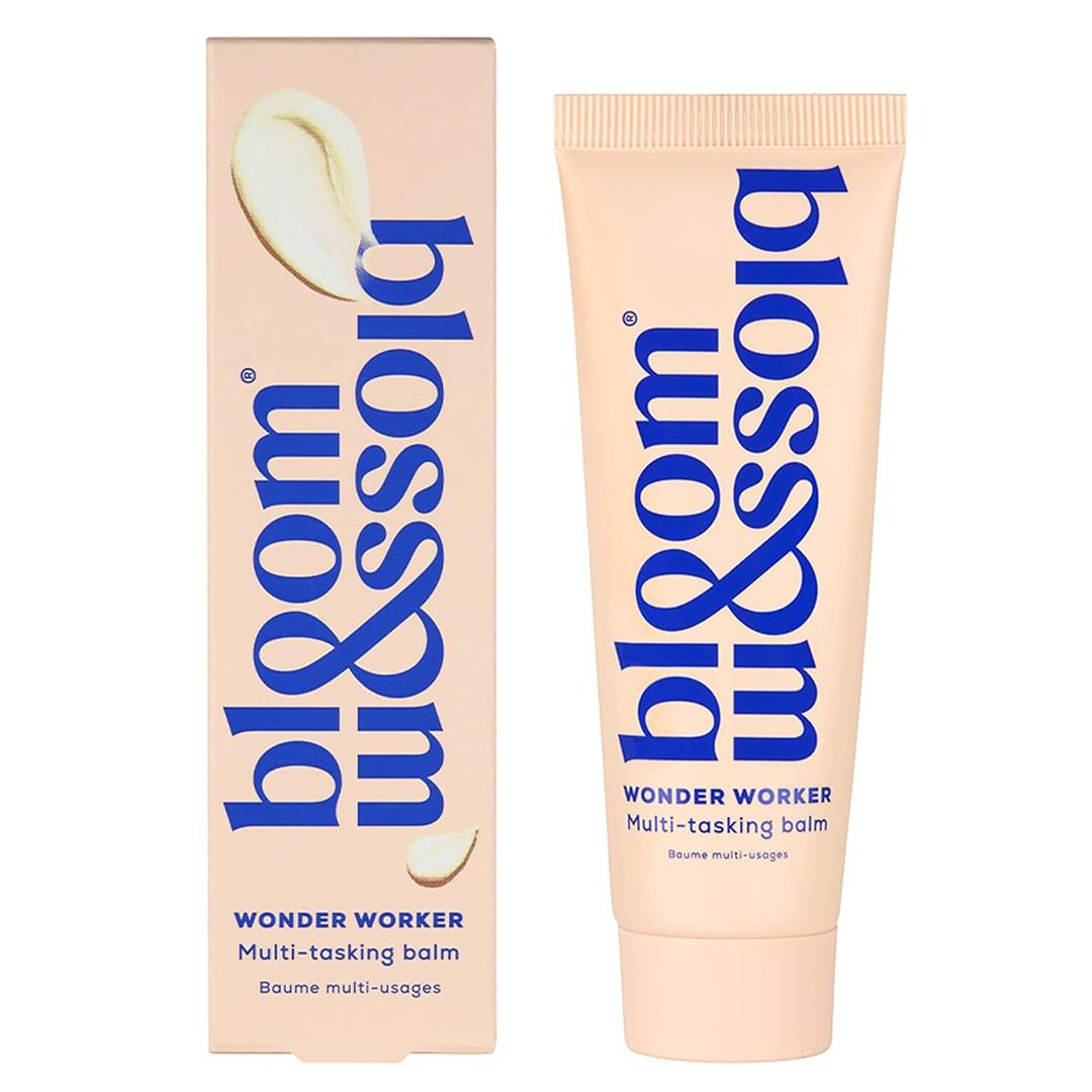 Bloom & Blossom Wonder Worker - Multi-Purpose Healing Balm with Shea Butter & Vitamin E - Natural Moisturizer for Dry Skin & Baby Care