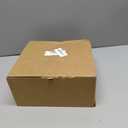 GOSCHE Glass Cups with Lids and Straws, 20oz Glass Cups Drinking Jar, Clear Iced Coffee Cups, Vintage Ripple Glass Tumbler for Water Coffee Tea, Clear, 2Pcs