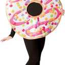 EraSpooky Adult Delicious Donut Costume Funny Doughnut Outfits for Men Women, One size