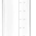 2 Gallon Glass Jar with Airtight Lid(7600ML), Gallon Airtight Glass Storage Jar with Stainless Steel Handle - Large Glass Food Storage Container with Lid Flour, Sugar, and Dog Treats