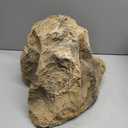 Backyard X-Scapes Artificial Rock for Landscaping Fake Rock Well Pump Cover for Decorating to Hide Pipe Fiberglass Boulder Covers Small Natural Grey 9 in H x 13 in W x 16 in L