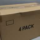 4 Tier Plastic Storage Bins with Lid 23QT, Stackable Storage Containers with Wheels, Folding Storage Boxes, Collapsible Storage Bins, Closet Organizers and Storage for Living Room,Office,Dorm (White)