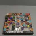 20 Pcs Magnetic Action Figures Playset - Magnetic Building Blocks, Magnet Cubes and Rotatable Figures Character Toys for Kids, STEM Toys, Birthday Gift for 3+ Year Old Boys Girls