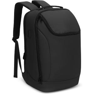Hynes Eagle Business Laptop Backpack for Men TSA Carry On Weekender Bag | Fits 15.6-16 inch Laptop,USB-A & C Ports,Hidden Anti-Theft Pocket,Slides Under Airline Seats,180-Degree Lay-Flat