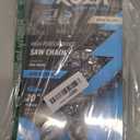 20 Inch Chainsaw Chain 0.325" Pitch, 050" Gauge, 78 Drive Links, German Steel, fits Echo CS-490/440, Craftsman S205/CMXGSAMY462S, PP4620AVX, Milwaukee M18 FUEL - 20BPX78CQ, Remington, Ryobi and More