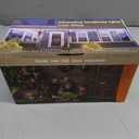 66FT 670 LED Christmas Lights 148 Ice Drops, 12 Modes and Timer Memory Dimmable, Plug In Outdoor Waterproof Hanging String Light for Holiday Wedding Garden Fence House Tree Outside Decor (Cool White)