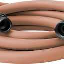 Flexzilla Colors Lead-In Garden Hose 5/8in. x 10ft., Lightweight All-Weather Water Hose, Durable and Flexible, Leak-Free Connections, Red Clay