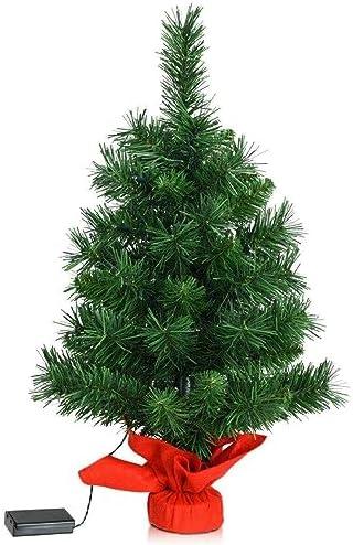 LJNK 24" Artificial Christmas Tree Daug Christmas Tree Mini Christmas Tree Christmas Trees Artificial Christmas Tree Christmas Decorations for The Home Outdoor Christmas Tree Christmas Clearance