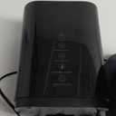 Humidifiers Large Room Bedroom with 7 Colors Light, 2.1Gal(8L) 3 Speed Quiet Ultrasonic Cool Mist Humidifier with 360 Nozzle, Humidity Setting, Timer,Aroma Box for Home Plant Baby Yoga Sleep (Black)