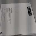 Delta Ara (1-Pack) Hand Towel Holder Brilliance Stainless Steel Towel Racks for Bathroom Wall Square Towel Ring Holder for Bath Towel Hanger for Kitchen, Bathroom Accessories 77546-SS