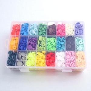 360 Sets Plastic Snap Buttons with Pliers Tool Kit & Organizer - Easy Snap Replacement for DIY Tailoring, Sewing Crafts - (Color: 360 Snap Button)