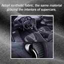 1P Car Neck Pillow for headrests,Support Drive Seats Head Cushion Pillows,Skin-Friendly Suede Fabric,Plant-Based Polyester,11.8x6inch Drive Vehicle Cushion Seats(Black Color)