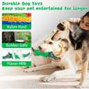 Dog Toys for Aggressive Chewers - Indestructible Dog Chew Toys for Small, Medium, Large Breed to Reduce Pet Anxiety and Boredom and Keep Them Busy