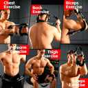 Twister Arm Trainer  Adjustable Resistance Power Twister Bar (60110 lbs) for Chest, Arm, Shoulder & Forearm Strength Training  Portable Home Gym Equipment for Men & Women.