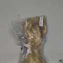 Blonde Wig Short Wavy Ash Blonde Wig with Bangs Flaxen Blonde Wigs for Women Girls Heat Resistant Synthetic Wigs(Ash Blonde)