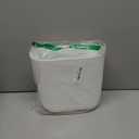 iDesign Small Slim Plastic Bathroom Trash Can, Garbage Can for Bedroom, Office, Desk, Dorm, White