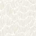 Theper Beige Wallpaper 17.3"78.8" Modern Striped Peel and Stick Wallpaper Boho Removable Self Adhesive Wall Paper for Bedroom Waterproof White and Gold Contact Paper for Cabinets Vinyl