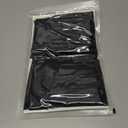 2-Pack Slightly Transparent Tights for girls & women, High Elasticity Sheen Pantyhose, For Work Dance Casual. (Black, XXL)