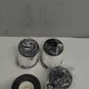 Vacuum Filter Replacement For Fabuletta FSV001/FSV101,Girnoor G160/G165, Lubluelu 202, Oraimo OSV-102, VacLife VL732/VL206,Besswin W26,Afoddon A300 Stick Vacuum Cleaners - 4 Pack