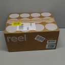 Reel Premium Toilet Paper - 24 Rolls of Toilet Paper - 3-Ply Made From Tree-Free - Zero Plastic Packaging, Septic Safe