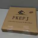 Hanging Room Divider Panels,10 Pieces Wood-Plastic Screen Panels Wall Divider Partition Home Office Decoration (White04)