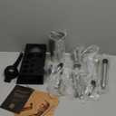 KITESSENSU Boston Shaker Set Mixology Bartender Kit | Premium Cocktail Shaker Kit with Stand Professional Home Bar Tools Accessories: Martini Shaker, Citrus Tools, Fine Mesh Strainers, Muddler, Jigger