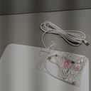 TV Antenna Indoor, Digital Amplified Indoor HDTV Antenna, 1080p VHF UHF Television Local Channels Detachable Signal Amplifier and 16.5ft Long Coax Cable (White)