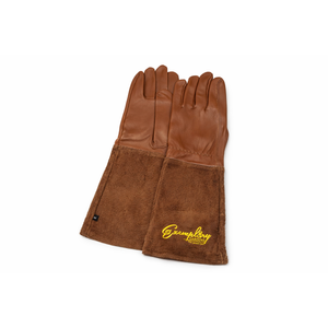 Leather Gardening Gloves, Size M