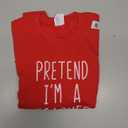 Pretend I'm A Teacher Costume Halloween Lazy Adult Kids T-Shirt, Size L Youth