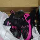 Kuxuan Skates Adjustable Inline Skates for Boys Girls, Kids Roller Skates Ages 4-12 with Light Up Wheels, Teen Skates for Beginner Women (Large-Youth, Red)